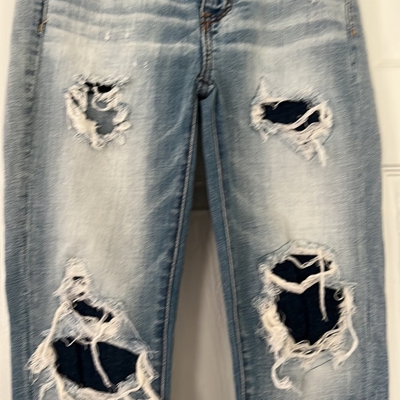 American Eagle high rise jegging crop, size 0 - Picture 3 of 3